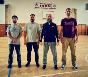Groupe Stage 2025 05 - Sifu Prague Gabe Gaston Julien